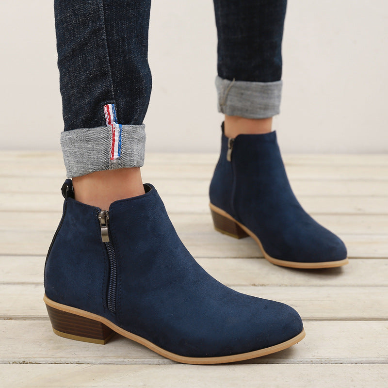 Modish Muse Zip Boots